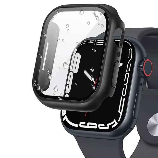 Black For Apple Watch Case Cover iWatch Series 10 46mm Screen Protector
