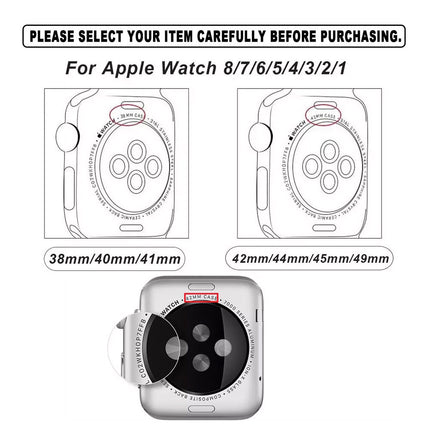Blue For Apple Watch Case Cover iWatch Series 10 42mm Screen Protector