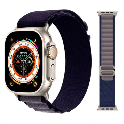 For Apple Watch iWatch Band Strap 9 8 7 6 SE 46mm 42mm 44mm SE Ultra Nylon Alpine