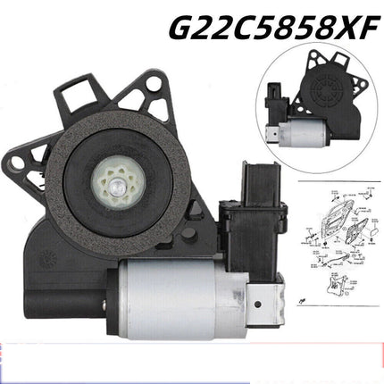 Front Electric Window Regulator Motor For Mazda 3 6 CX-7 CX-9 03-14 Right Side
