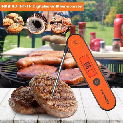 Meat Thermometer Food Instant Read Rechargeable Pen for Grill BBQ