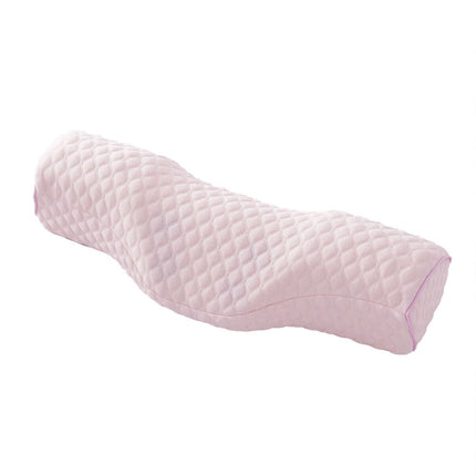 Orthopedic Memory Foam Cervical Neck Pillow for Sleep Support Slow Rebound Pink