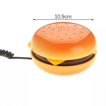 Analog Juno Hamburger Telephone Cheeseburger Burger Home Desktop Corded Phone