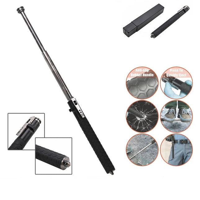 Retractable Hand Held Pole 24-52CM Extendable Compact Portable Outdoor Sports