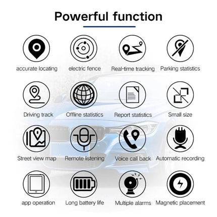 MIni GPS Tracker Strong Magnetic Car Vehicle Tracking Anti-lost Security Locator