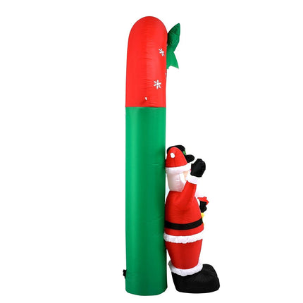 Tinseltown 2.4M Christmas Inflatable Archway Xmas LED Lights Outdoor Decoration