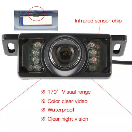 5" Reverse Camera Wireless Reversing Cam Car Truck Caravan 12V Rear Monitor View