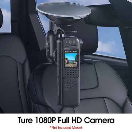 1080P Body Camera Led Night Vison Camcorder Cam Video Recorder with Back Clip