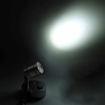 2X LED Swivel Reading Light 12V Campervan Caravan Boat Interior Wall Spot Lamp
