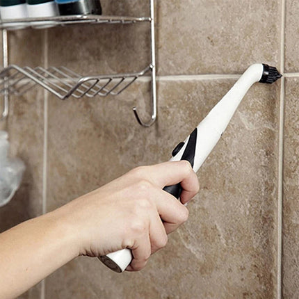 Super Sonic Scrubber Cleaning Electric Brush Home Bathroom Kitchen Tool