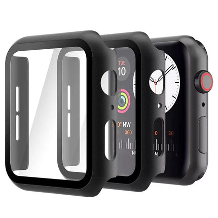 Black For Apple Watch Case Cover iWatch Series 10 46mm Screen Protector