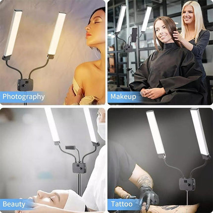 45W Dimmable LED Beauty Light Stand Makeup Live Eyelash Extensions Tattoo Studio