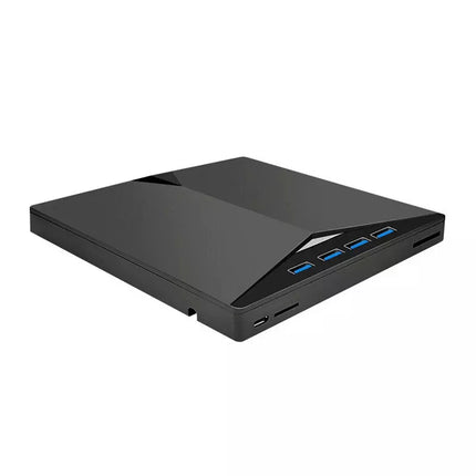 7 In 1 External CD DVD Drive USB 3.0 SD Disc Player Burner Writer For Laptop Mac