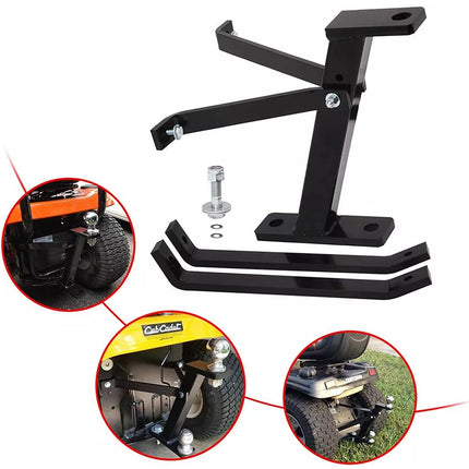 Heavy 3/4" Thick Lawn Pro Hi-Hitch Lawn Mower Trailer-Hitch For John Deere Cub