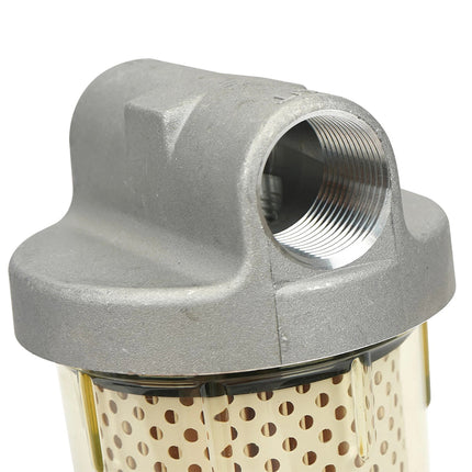 2PCS B10-AL Fuel Tank Filter Water Separator Assembly with PF10 Element Filter