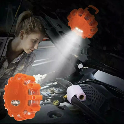 Car LED Road Emergency Flares Flashing Warning Light Safety Beacon Strobe Lamp