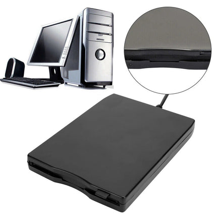 USB Floppy Disk Drive External Floppy Disk Reader FDD 3.5inch 1.44MB For Laptop