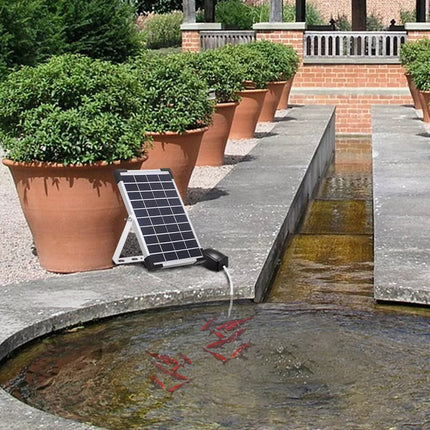 1pcs Outdoor Solar Oxygenator Aquarium Pond Fish Tank Aerator Air Pump Oxygen Stone