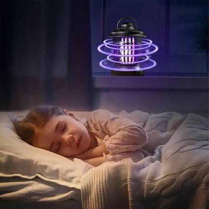 Mosquito Catcher Lamp Insect Killer Electric LED Light Fly Bug Zapper Trap USB