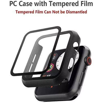 Black For Apple Watch Case Cover iWatch Series 10 46mm Screen Protector