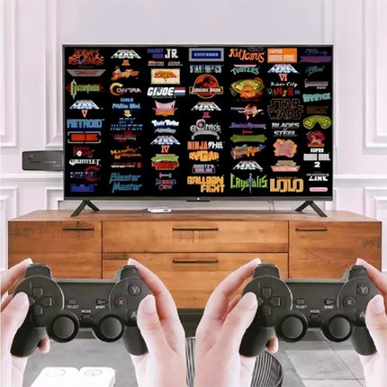 40000+ 4K HDMI Pre-Loaded Retro Game Stick Console 2X Wireless Controller Video