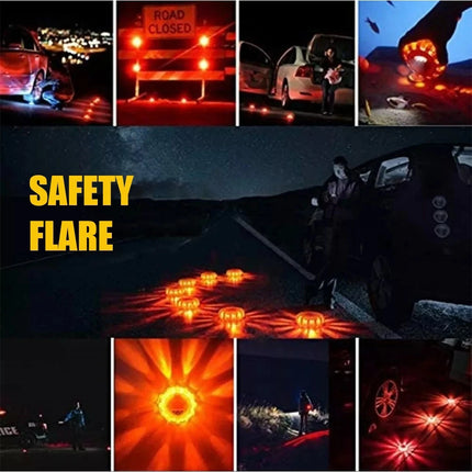 Car LED Road Emergency Flares Flashing Warning Light Safety Beacon Strobe Lamp