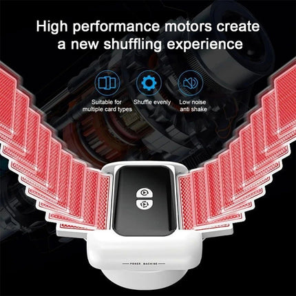 Automatic Card Shuffler and Dealer Machine Rechargeable Deal Poker Sorter