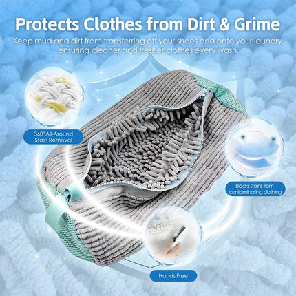Durable Shoe Laundry Bag for Washing Machine Cleaning All Shoe Types And Sizes