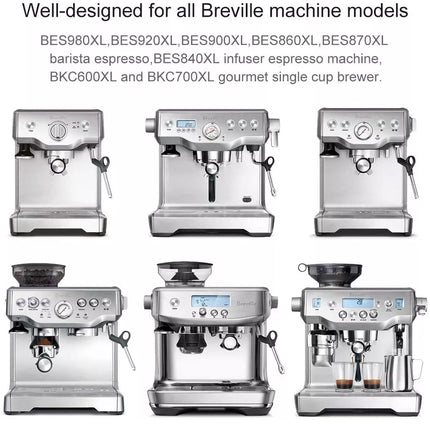 12 xWater Filter Replacement for Breville Barista Pro BES878 Espresso Coffee Machine