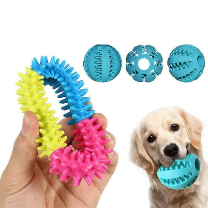 11PCS Pet Toys Puppy Dog Cat Durable Cotton Rope Pull Teeth Clean Chew Toy Set