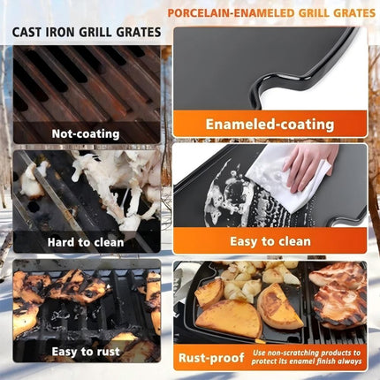 BBQ HALF GRIDDLE PLATE for Weber Q Series Q200, Q220, Q2000, Q2200 6559