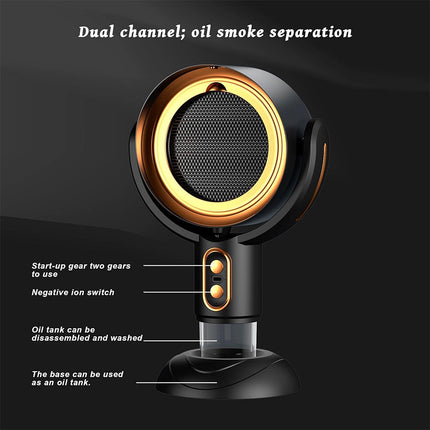 PuffHide Smoke Away Purifier Fan, 2025 New Portable Smoke Fan for Smoking Indoor