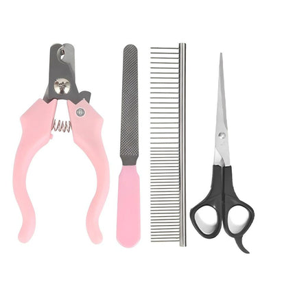 Cat Dog Pet Electric Clippers Hair Clipper Grooming Trimmer Shaver Cordless Kit