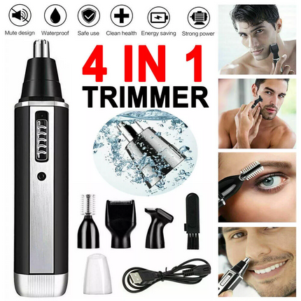 Nose Hair Trimmer For Men Rechargeable Ear and Nose Hair Trimmer Eyebrow Beard