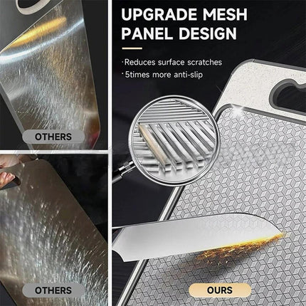 Titanium Double-Sided Cutting Boards Titanium Chopping Board For Kitchen Camping