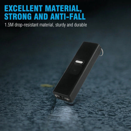 Mini Arc Lighter Portable Electric Flashlight Tool Shock Device Rechargeable