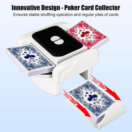 Automatic Card Shuffler and Dealer Machine Rechargeable Deal Poker Sorter