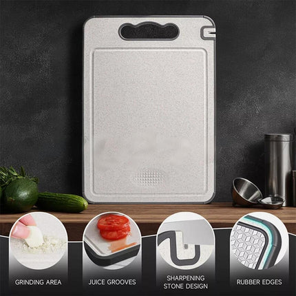 Titanium Double-Sided Cutting Boards Titanium Chopping Board For Kitchen Camping