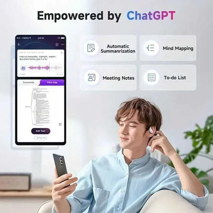 Smart Translation Earbuds 144 Languages AI Instant Translate Bluetooth Headphone