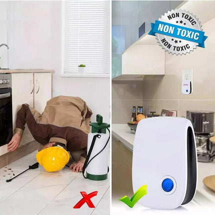 Ultrasonic Pest Repeller Reject Mosquito Rat Deterrent Pest Control Electronic