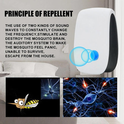 Ultrasonic Pest Repeller Reject Mosquito Rat Deterrent Pest Control Electronic