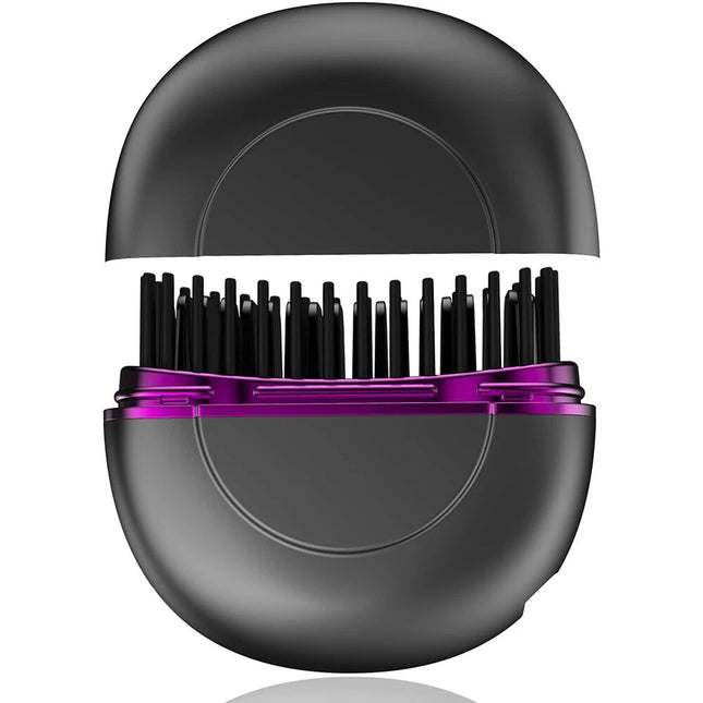 Portable Hair Straightener Brush Hair Hot Comb Cordless Hair Beard Straightener