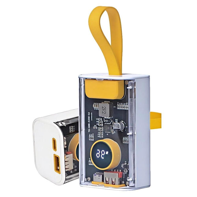 10000mAh Power Portable Bank Fast Charger Battery Pack LED Light 1 USB