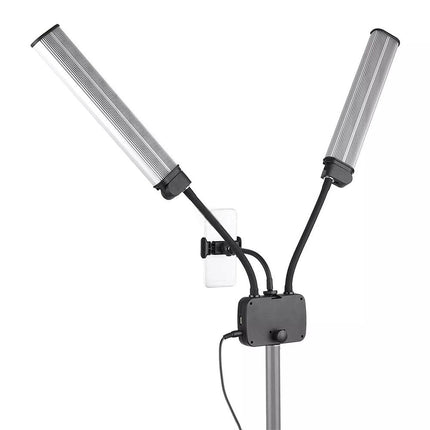 45W Dimmable LED Beauty Light Stand Makeup Live Eyelash Extensions Tattoo Studio