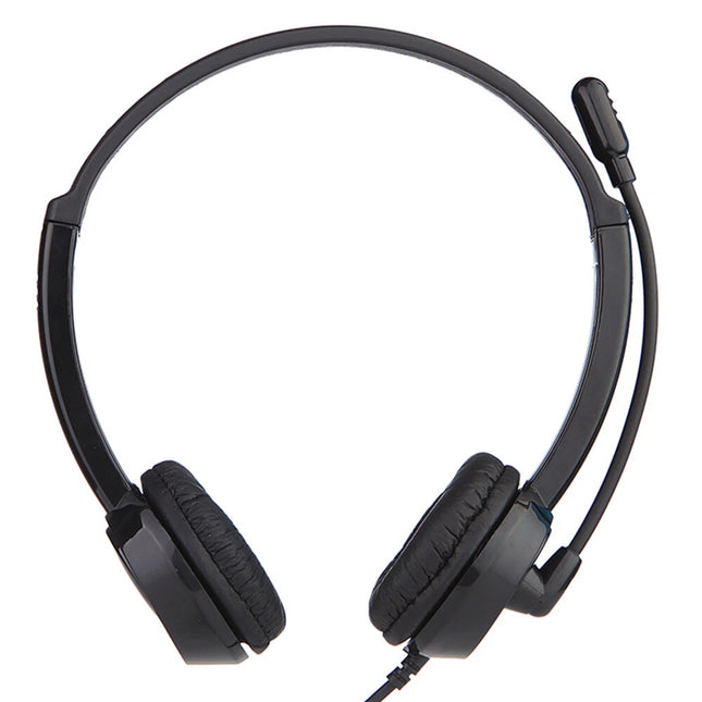 Mpow Wired 3.5mm USB Headset Noise Cancelling Stereo Business Headphones w/ Mic