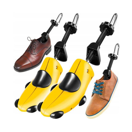 2-way Wooden Adjustable Shoe Stretcher for Men Women shoe sizes 40-47 2 Pair