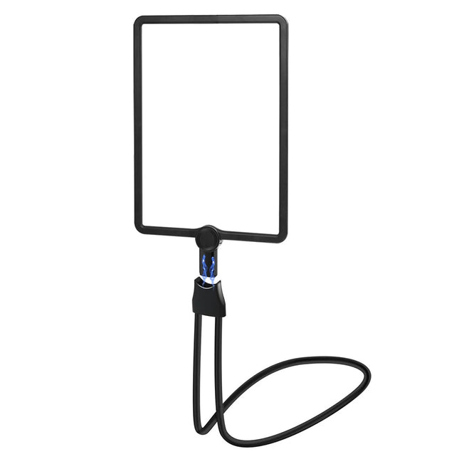 5X Hands Free Magnifying Glass with LED Light, Neck Cord for Reading, Sewing