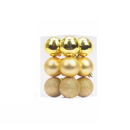 Christmas Xmas Party Wedding Tree Baubles Balls Hanging Ornament Decorations 6cm