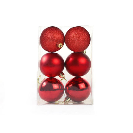 Christmas Xmas Party Wedding Tree Baubles Balls Hanging Ornament Decorations 8cm