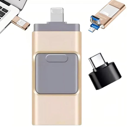 Phoxfer Backup Stick,Photo Stick USB Memory Phone Flash Drive,4 in 1 USB Type C  32GB
